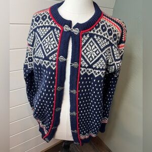 Dale of Norway Wool Cardigan VINTAGE (pls see exact measurements)